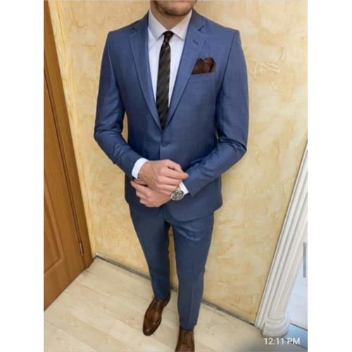Turkish Men's 2 Button Suits Official, Wedding And Executive + Tie