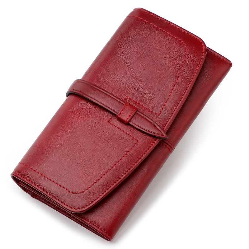 Modern Stylish RFID Blocking Ladies Purse Minimalist Clutch Women Wallet Wallets Holders