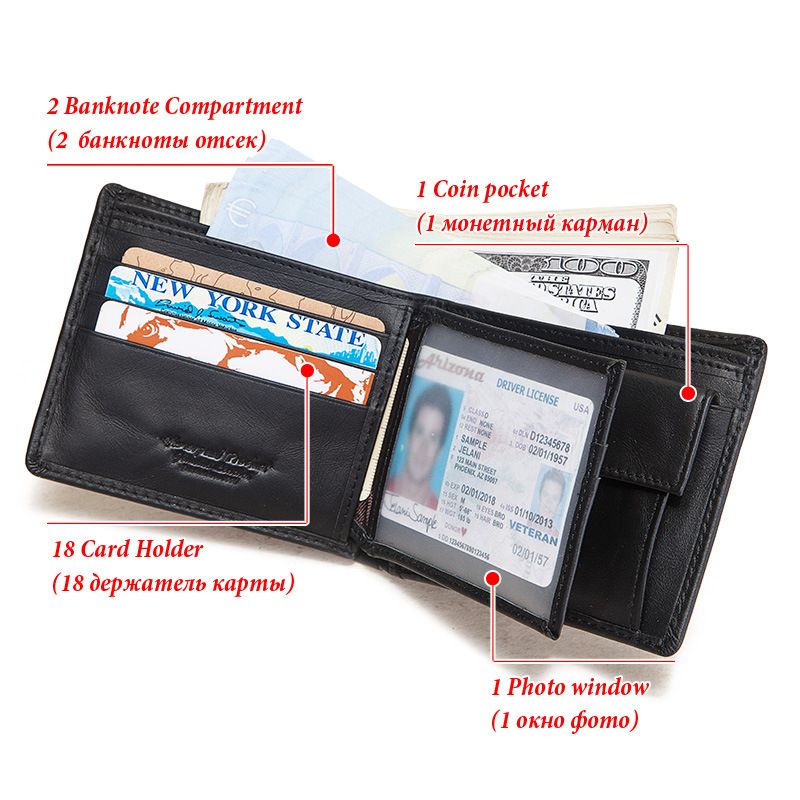 Wholesale Short Pocket Wallet Folding Money Clip   Wallet Men Minimalist Man Wallet
