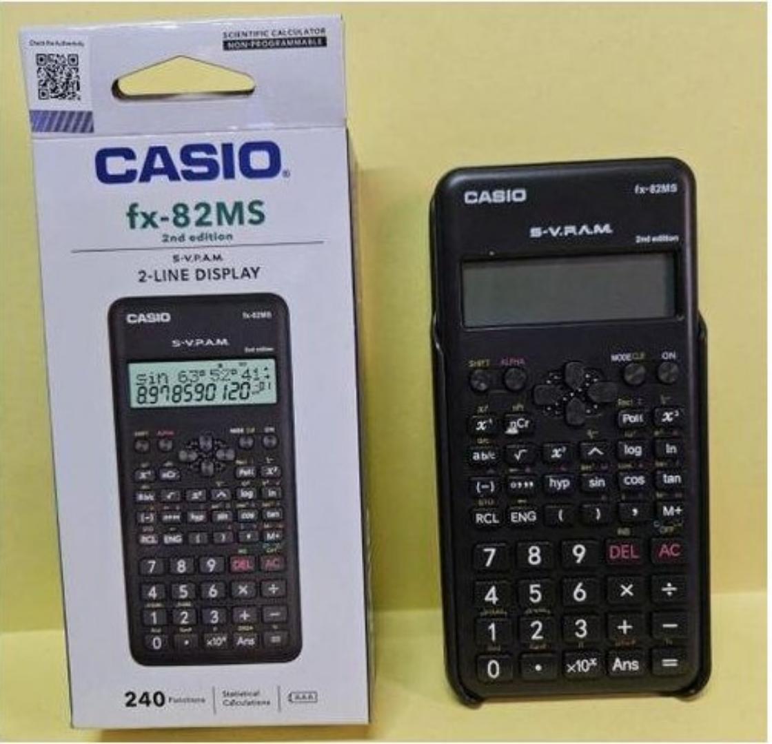 FX-82MS Scientific Calculator 2nd Edition with three key added advantage Approved by KICD for JSS