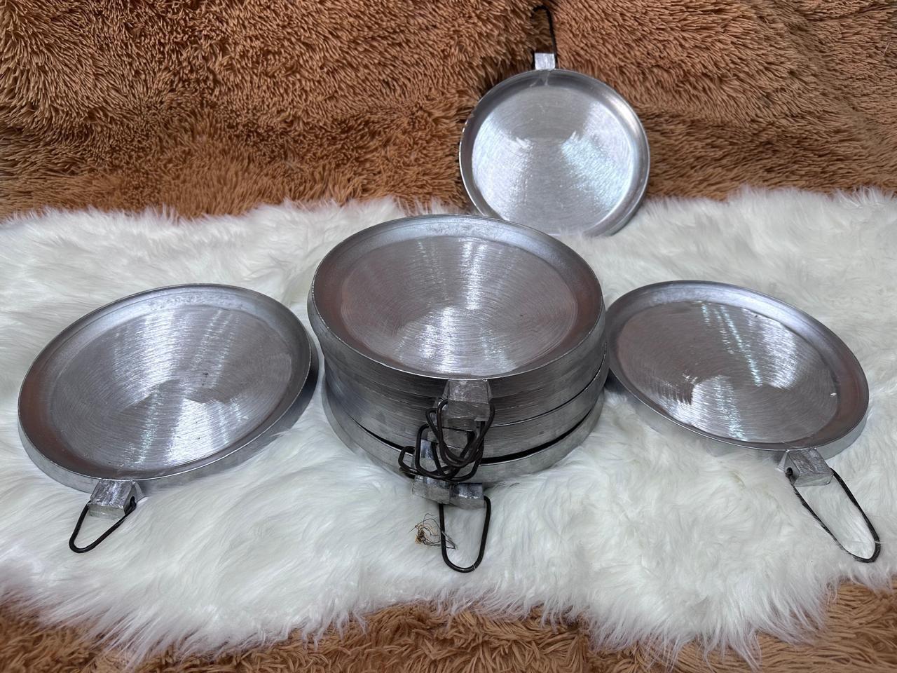 Thick Aluminum Chapati Pan Nonstick 2.6mm thickness ensuring your chapatis get cooked well heavy duty durable aluminium material multi purpose