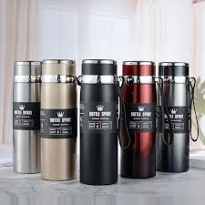 Bottle Sport Premium Stainless Steel Vacuum Flask/Thermos - Double-Wall Insulated, Unbreakable, 1L Size, Keeps Drinks Hot/Cold for 12+ Hours, Portable Made of SUS 304 Stainless steel