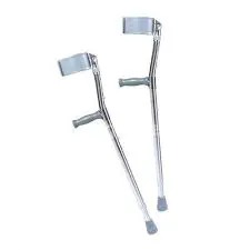Medical Elbow Crutches closed arm | high-quality high-strength aluminum profiles, never rust, surface oxidation grind arenaceous process.