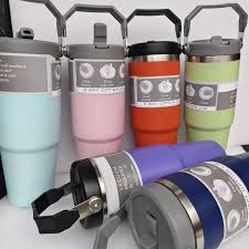 900ml Thermal Water Bottle Large With Straw Stainless Steel Thermos Bottle Cold And Hot Water Bottle Thermos Cup