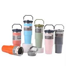 900ml Thermal Water Bottle Large With Straw Stainless Steel Thermos Bottle Cold And Hot Water Bottle Thermos Cup