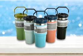 900ml Thermal Water Bottle Large With Straw Stainless Steel Thermos Bottle Cold And Hot Water Bottle Thermos Cup