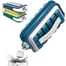 Portable Leakable Ice Cube Mold, 36-Slot Silicone Ice Tray for Easy Ice Making, Durable, Flexible, and Spill-Free for Home, Kitchen, and Outdoor Use