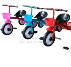 Executive Kids Tricycle, Sturdy 3-Wheel Ride-On Toy for Toddlers and Young Children, Adjustable Seat, Safe and Durable Design, Smooth Pedal Action, Fun Outdoor and Indoor Activity