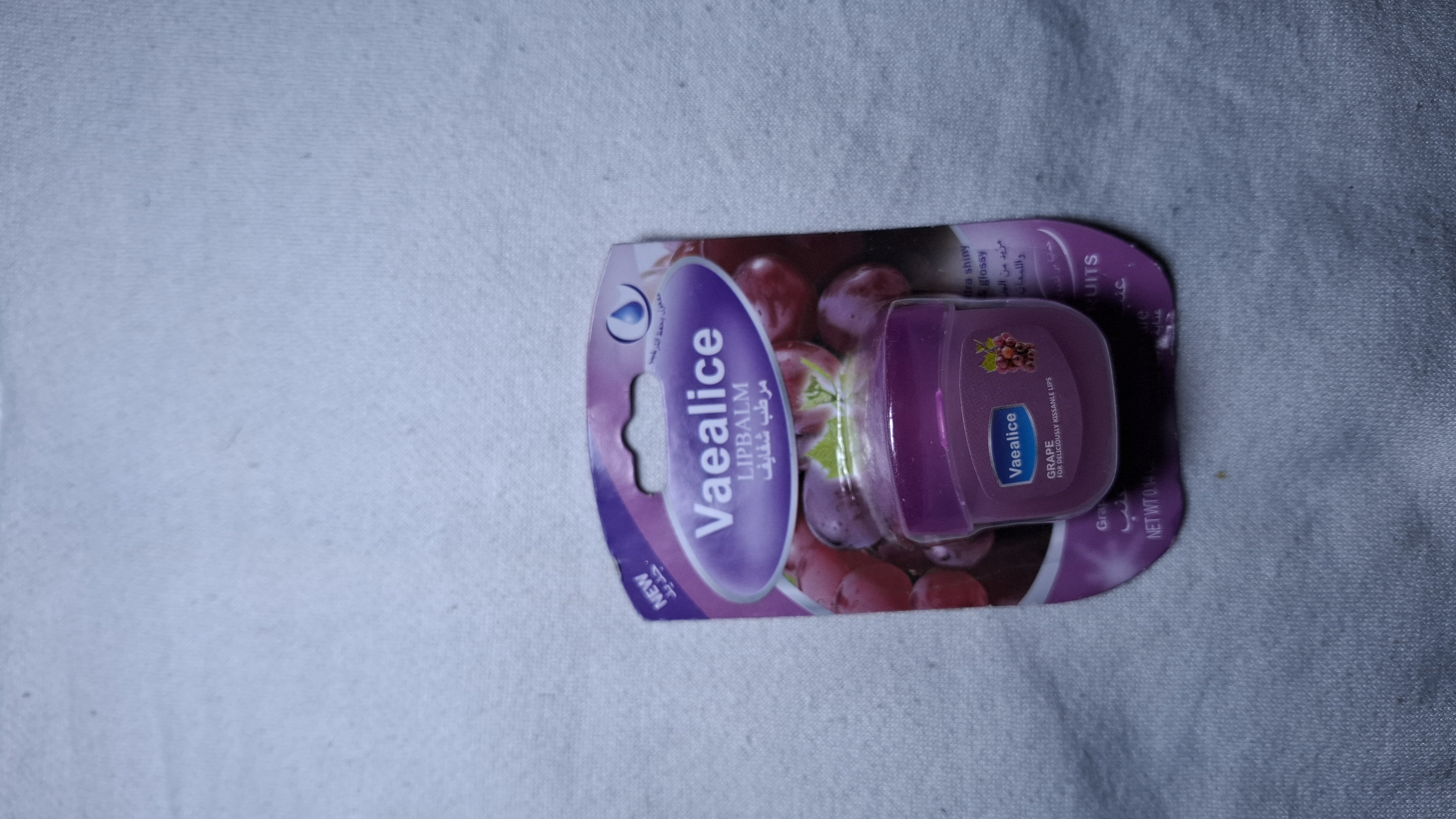 vaealive lip balm, grape