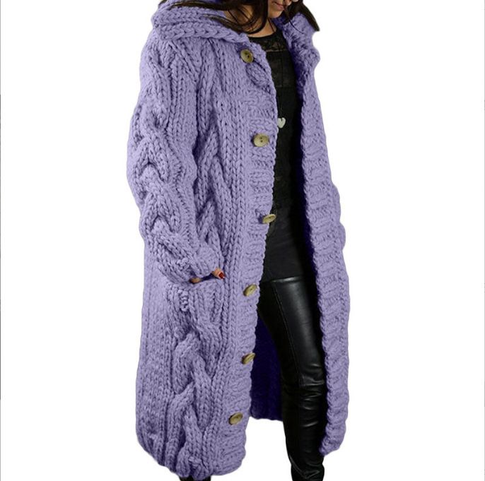 New Personality Street Sweatshirt Zipper Hooded Long Fleece Sweatshirt Women, Lengthened.long dress