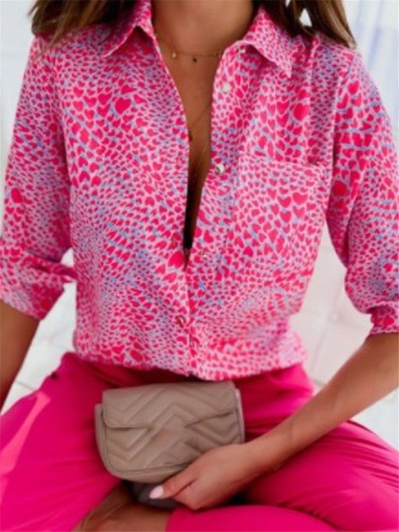 New women's, long-sleeved tops, roll-neck printed shirts, blouses, African hits, hot sales,