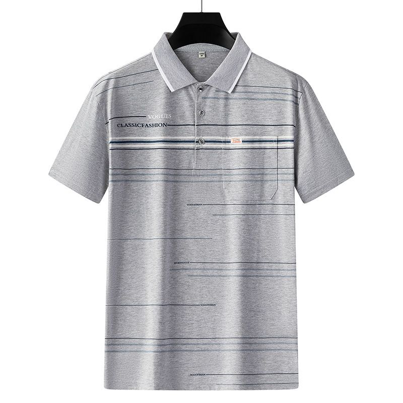 Men's round neck T-shirt and pants set with 3D digital printing, simple striped color blocking style, hot selling sports set