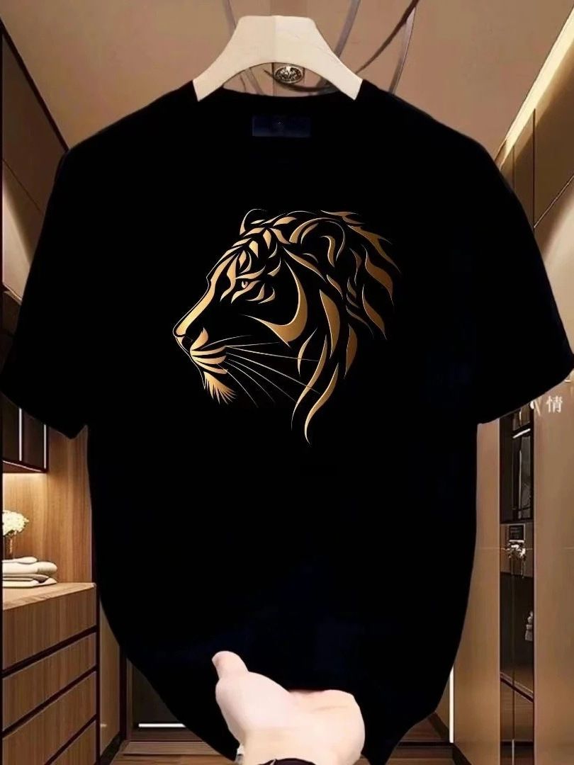 S to 4XL,Heavy 100% pure cotton oversized letter short sleeved T-shirt for men in summer, new couple outfit