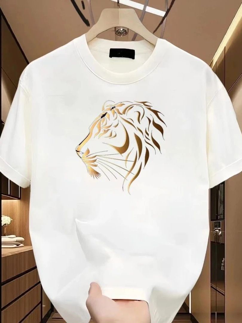 S to 4XL,Heavy 100% pure cotton oversized letter short sleeved T-shirt for men in summer, new couple outfit