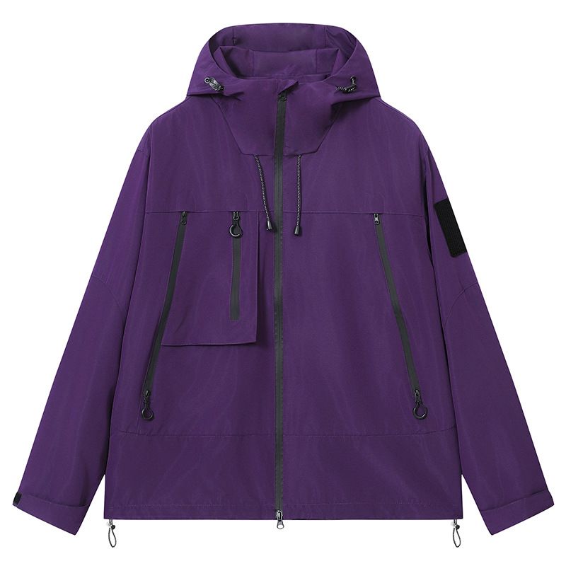 Outdoor assault suit for men, new style, men's jacket top, Korean style trendy windbreaker casual couple jacket