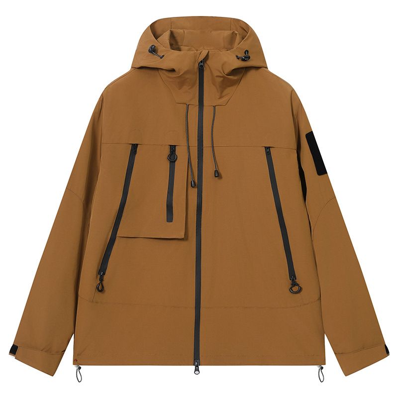 Outdoor assault suit for men, new style, men's jacket top, Korean style trendy windbreaker casual couple jacket