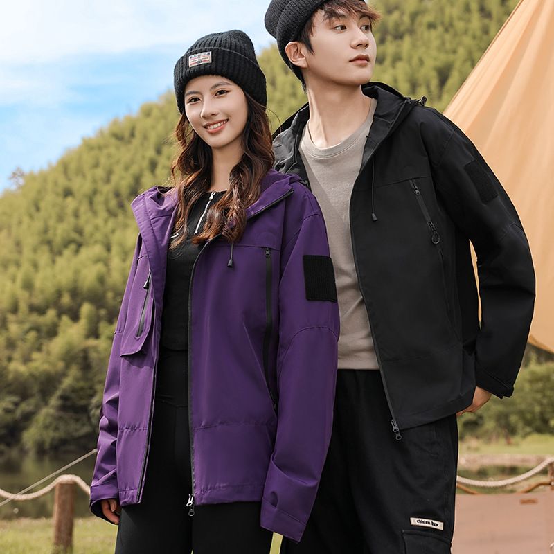 Outdoor assault suit for men, new style, men's jacket top, Korean style trendy windbreaker casual couple jacket