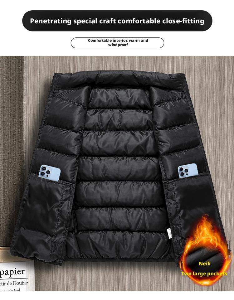 M to 6XL,High quality vest, thick cotton jacket for men, loose fit, waterproof, trendy, hot selling item on Amazon's independent website