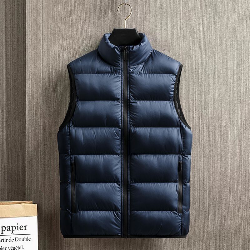 M to 6XL,High quality vest, thick cotton jacket for men, loose fit, waterproof, trendy, hot selling item on Amazon's independent website