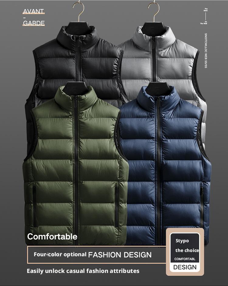M to 6XL,High quality vest, thick cotton jacket for men, loose fit, waterproof, trendy, hot selling item on Amazon's independent website