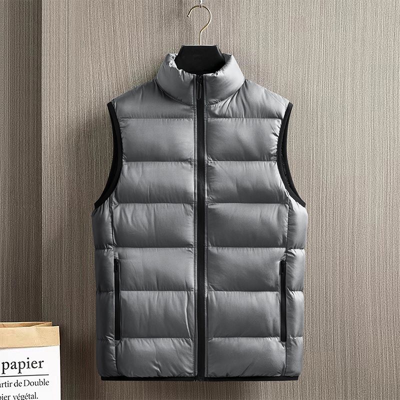 M to 6XL,High quality vest, thick cotton jacket for men, loose fit, waterproof, trendy, hot selling item on Amazon's independent website