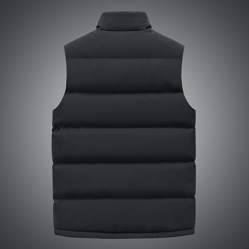 Men's vest, independent station hot item, cross-border, sports and leisure, stand up collar jacket, thick coat, worn outside