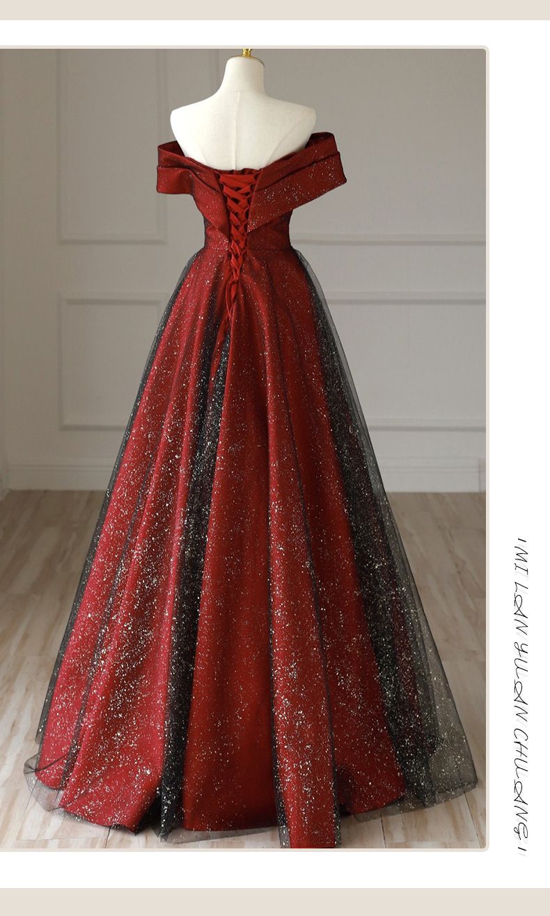 xs to 8xl,Pregnant women can wear a French style toast dress with a one shoulder red wedding dress in plus size, fat mm, slimming off the bride's wedding engagement dress