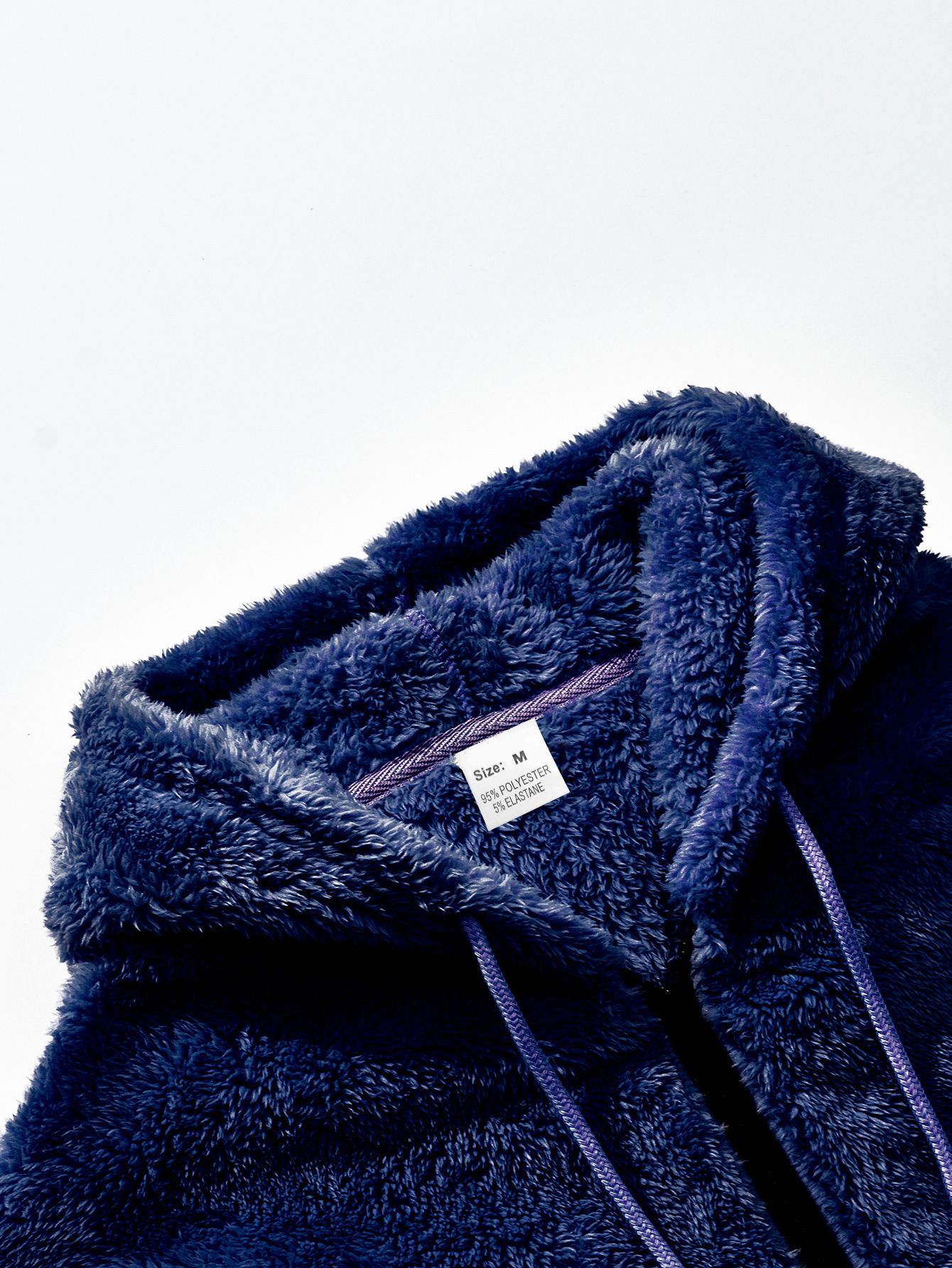 Men's American Spring and Autumn Thick Warm Double sided Velvet Jacket with Zipper Loose Cardigan, Casual Hooded Jacket