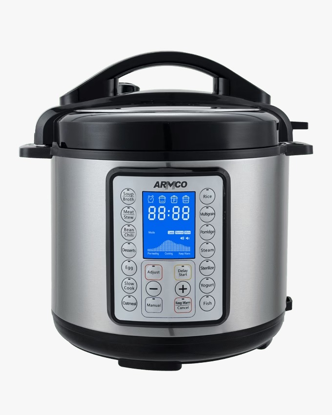 Edx 12-in-1 Multi-Function Electric Pressure Cooker – Stainless Steel Pot, 6QT Or 8QT Available