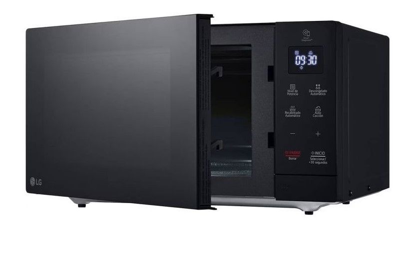 LG MS3032JAS Neochef® Microwave Oven, 30L - EasyClean™ Antibacterial Coating, Sleek Design