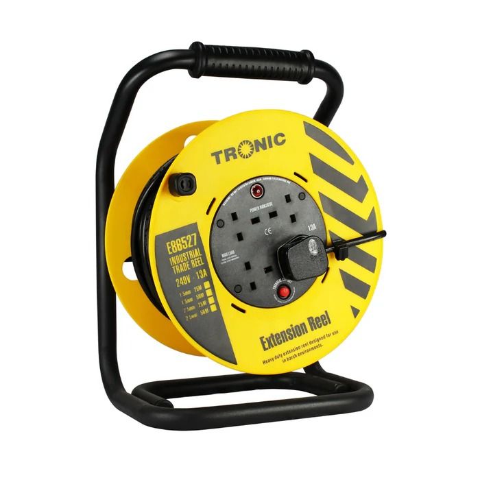 TRONIC Extension Reel 50 Meter 2.5mm 3 Core 13A