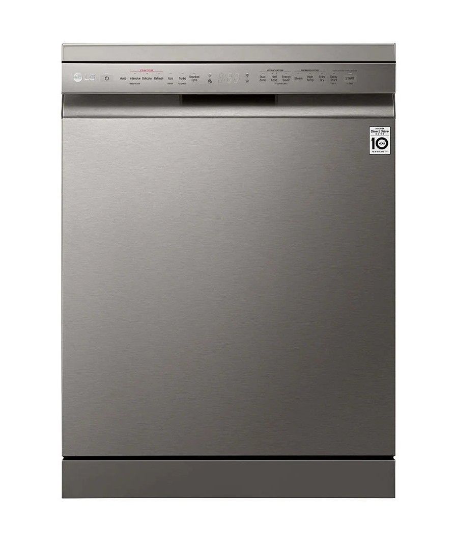 LG DFB425FP Dishwasher, 14 Place Settings - TrueSteam™, QuadWash, Wi-Fi ThinQ