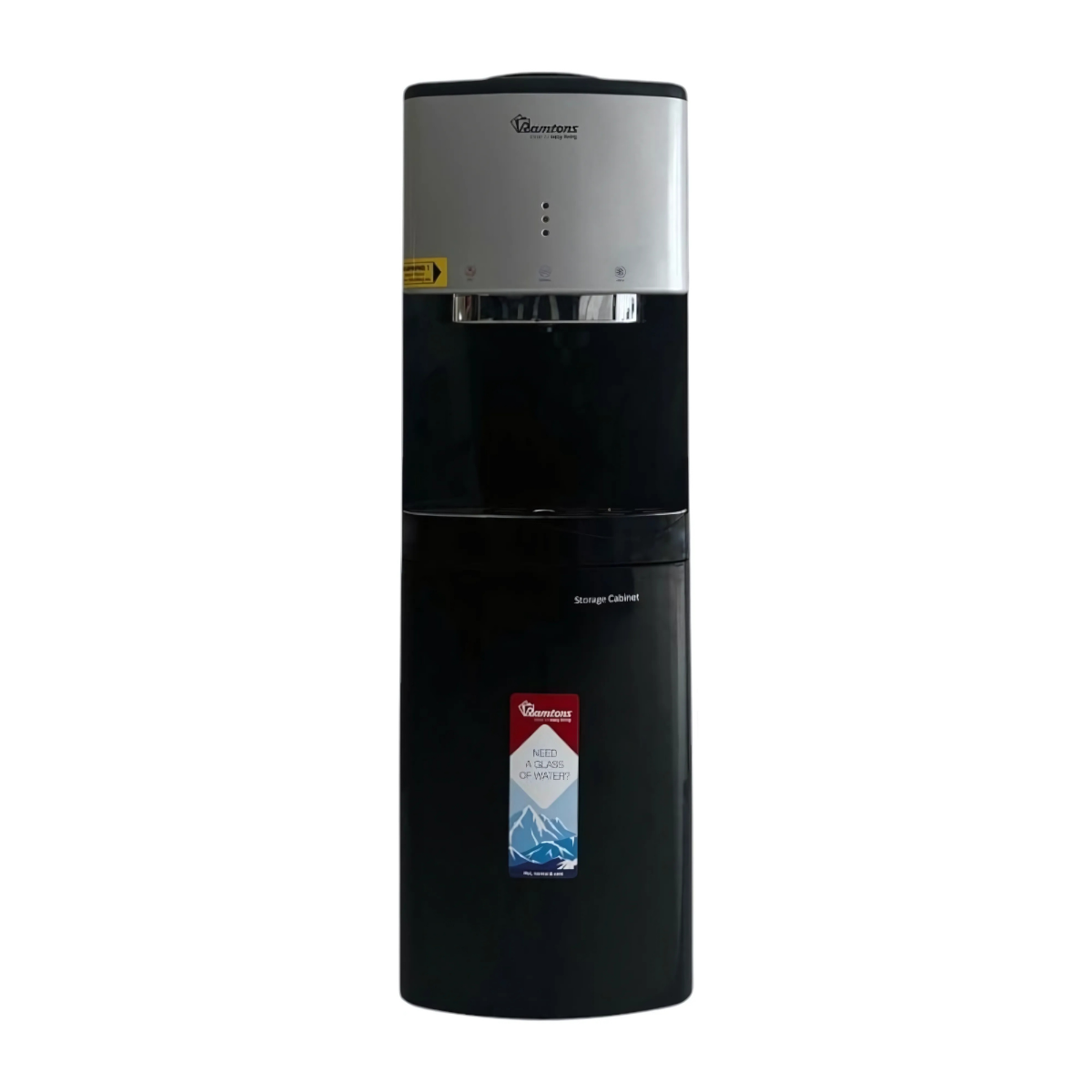 RAMTONS HOT, NORMAL AND COLD FREE STANDING WATER DISPENSER SAFETY LOCK-1 YEAR WARRANTY
