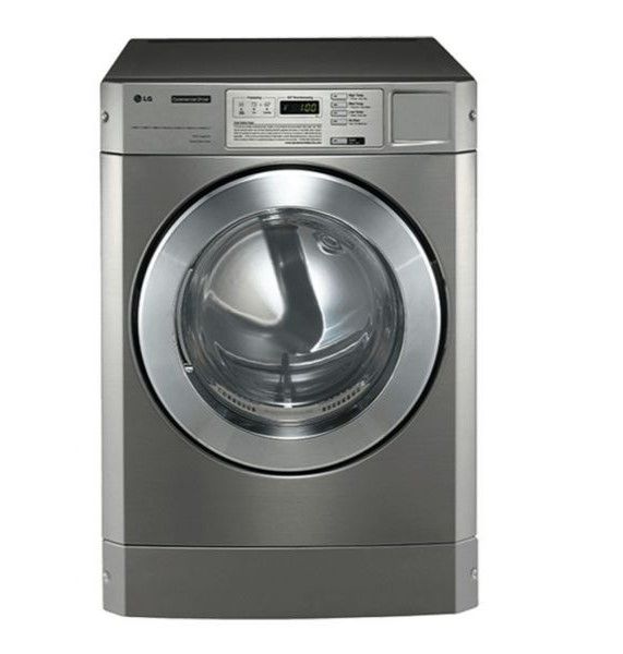 LG Commercial Washing Machine, Front Load, 10KG, Silver - WIFI Stack