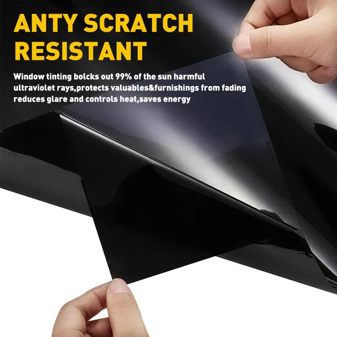 Car / Home Window Tint Film 3m Solar Protection Gl Sticker 1 PC (3 Mtrs)