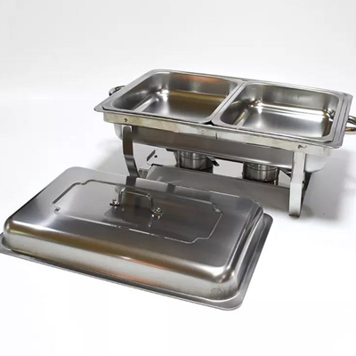 Heavy stainless steel Kitchen chaffing dishes