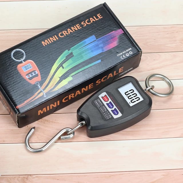 Digital weighing machine 200Kgs + Free Batteries Digital hanging scale Hanging Weight Scale Industrial Heavy Duty for Farm, Hunting, Bow Draw Weight, Big Fish & Hoyer Lift with Accurate Sensor Digital