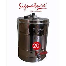 20.0 Ltr Signature Double Wall Insulated Stainless Steel Tea Urn