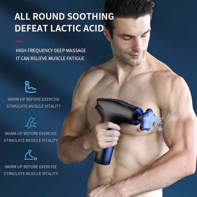 Massage Gun Professional Deep Muscle Massager, 8 Speeds, 5 Heads