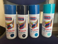 Maxima Spray paint interior exterior fast drying topping paint for All Purpose