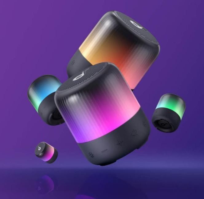 Anker Soundcore Glow Mini Portable Bluetooth 360⁰ sound and light Speaker