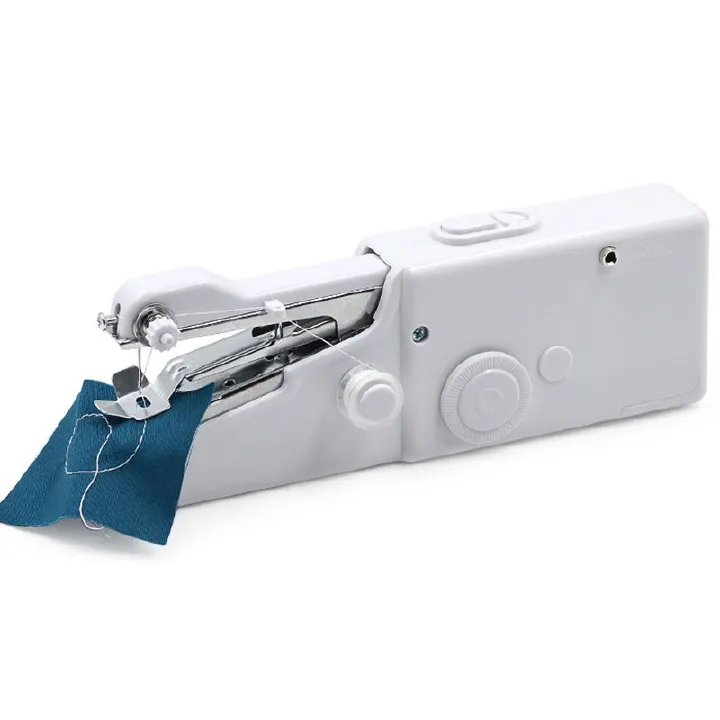 Handheld Mini Sewing Machine | Portable Electric Stitcher for Clothes & Fabrics | Fix Holes Buttons