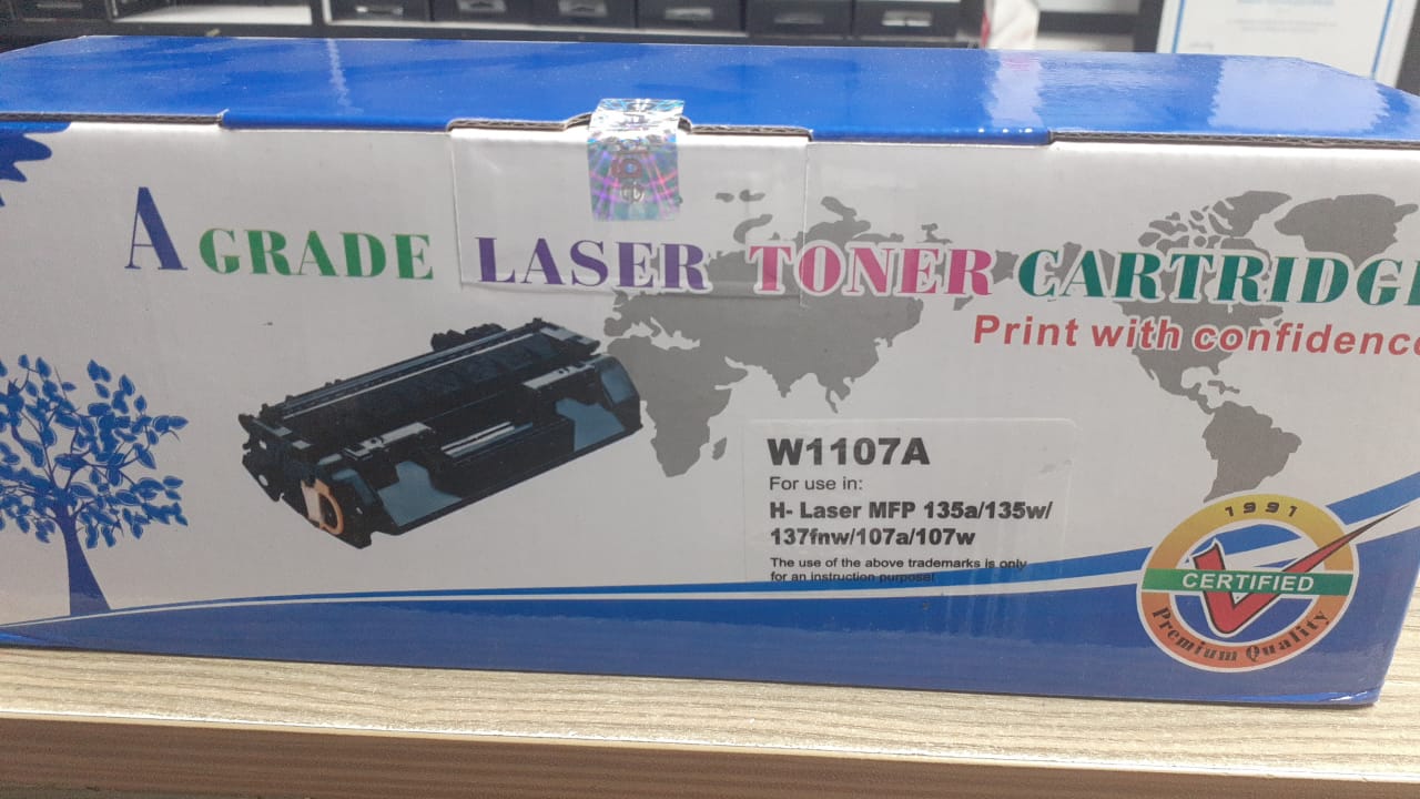 AGRADE W1107A Black Laser Toner Cartridge For Laser 107a/107w/MFP 135a/135w Printers