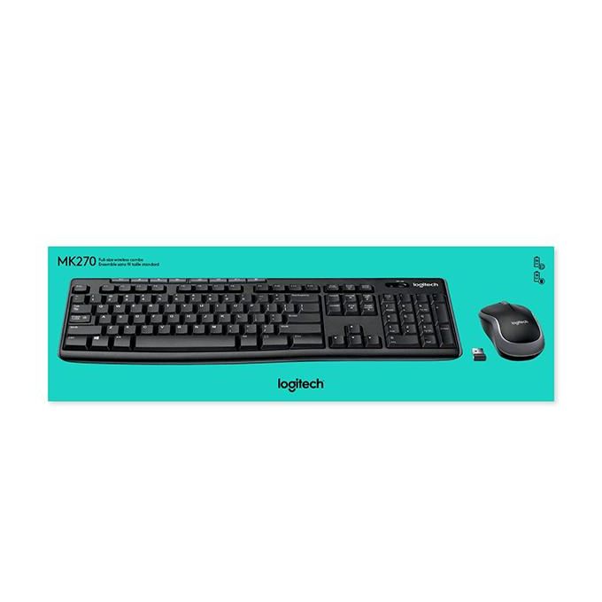 Logitech MK270 Wireless Keyboard and Mouse Combo