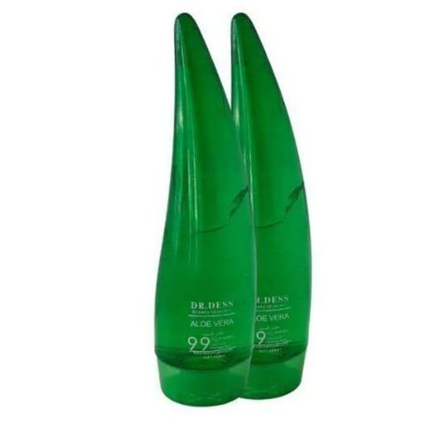 Dr.Dess Aloe Vera Soothing Gel Sunburn Repair Gel 99% Natural AloeVera Content Treat Sun Burns and Repairs Skin Faster Hydrating and Moisturizing gel