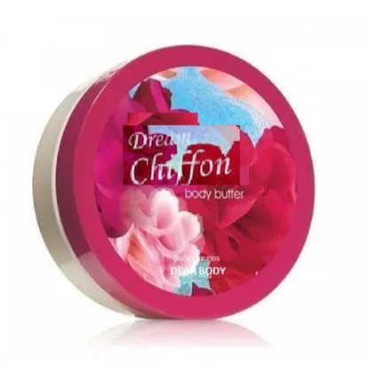 Dear Body Dream Chiffon Body Butter Intense Moisture Dream Chiffon Blossom 200g Long-lasting Moisturization Skin Care Sweet Vanilla Body