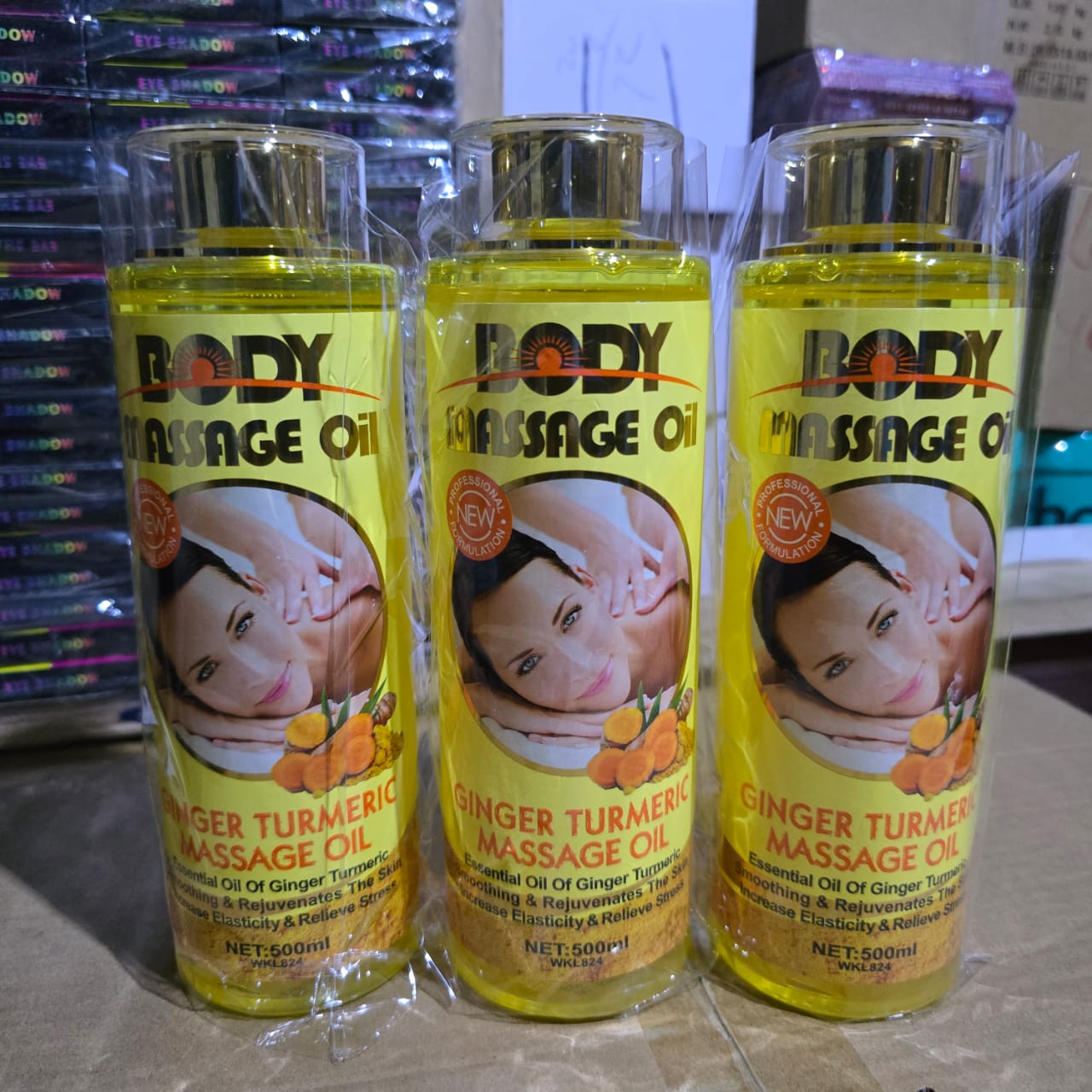 Ginger Turmeric  body Massage Oil