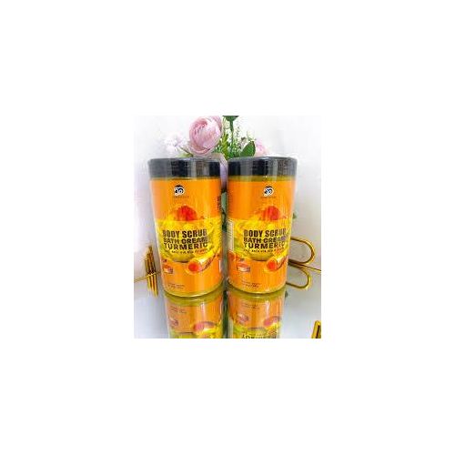 PORNTHAP Body Scrub Bath Cream Turmeric