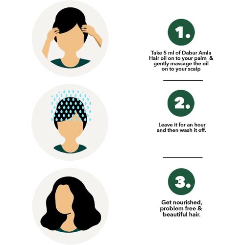 Amla Hair Oil  100 ml l with Natural Extracts Promotes Nourishment For Long, Strong, & Dark Hair