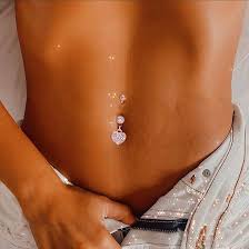 Fashion High Quality Surgical Steel Navel Piercing Belly Button Rings Belly Piercing Body Jewelry Gift